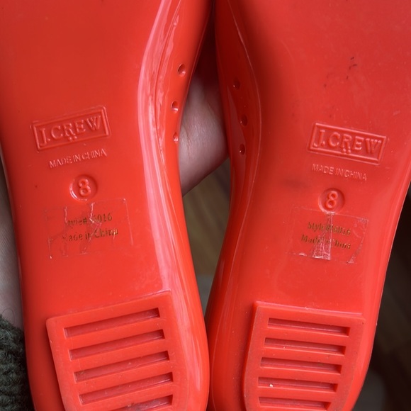 Jcrew rubber flats - Picture 3 of 3